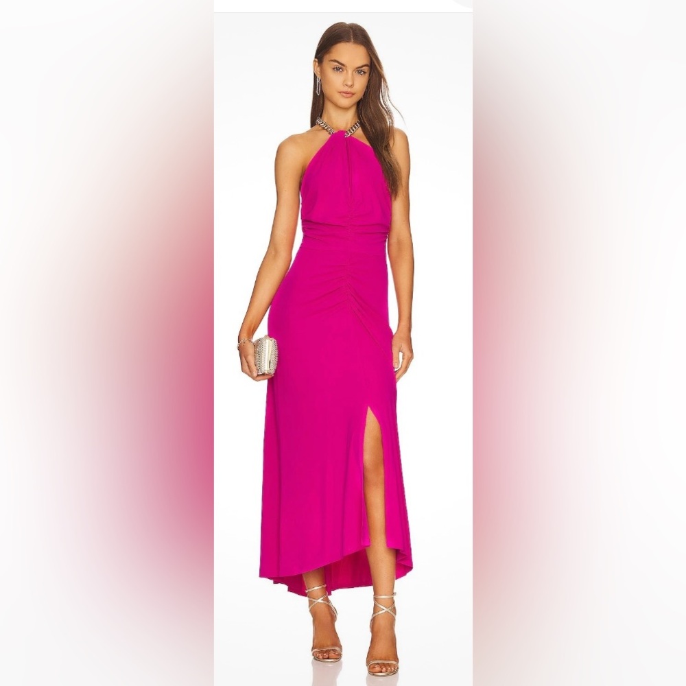 Veronica Beard Halter Maxi Dress